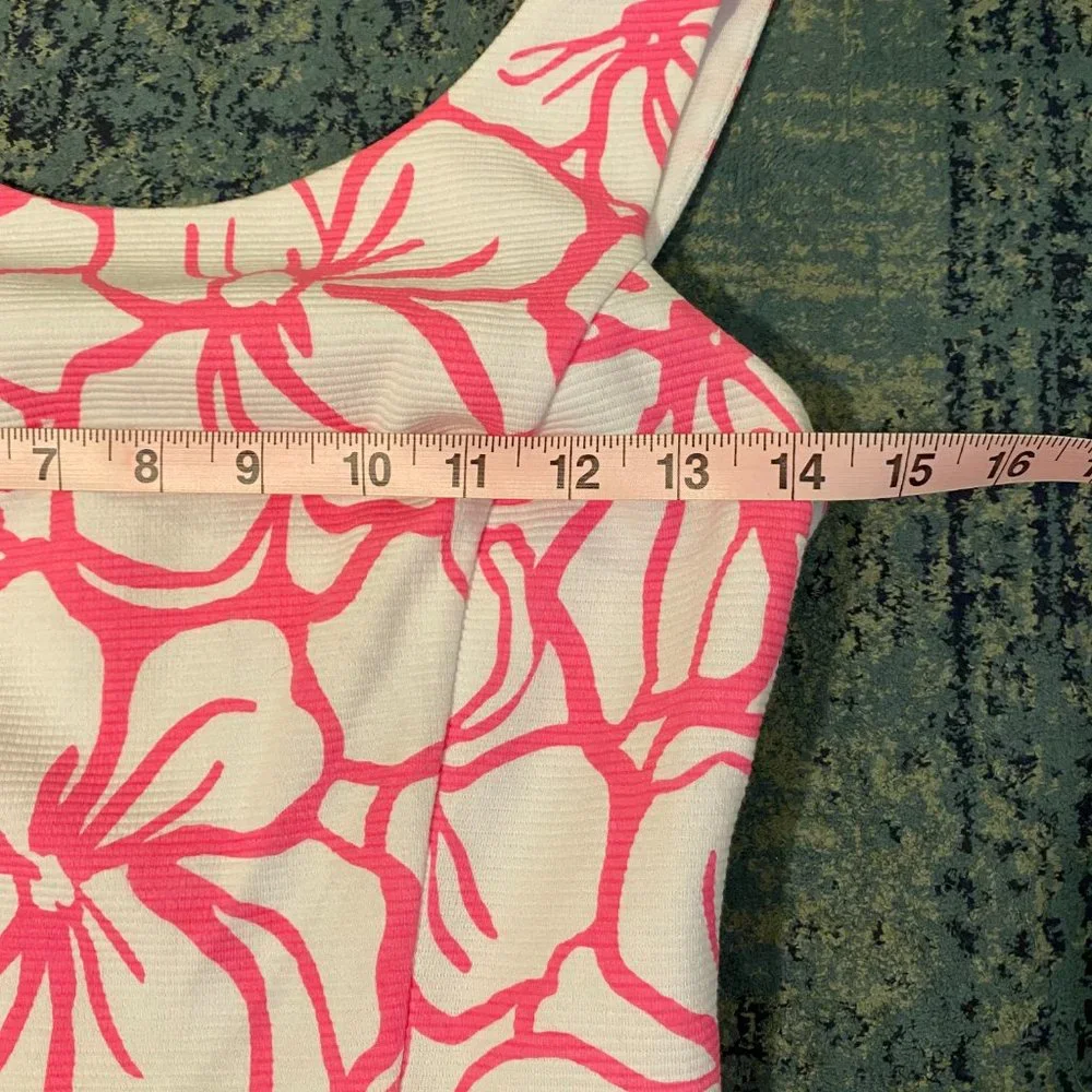 EUC Lilly Pulitzer Pink Strike a Pose Bella Dress (Sz XS) - Picture 11 of 14